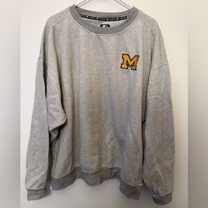 VINTAGE 90s Michigan Wolverines STARTER Crewneck Sweatshirt